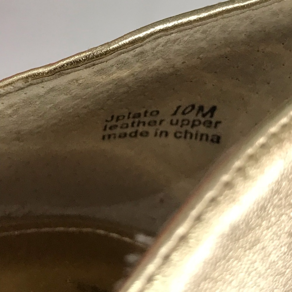 Jessica Bennett Plato Gold Heels - Picture 6 of 8